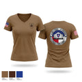 Alamo guards Women's Short Sleeve V-neck Shirt - 1