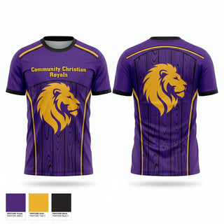 Football Jersey, Community Christian Royals, Baseball, Teamtime, Team time, sublimation, custom sports apparel, team uniforms, spirit wear, spiritwear, sports uniforms, custom shirts, team store, custom team store, fundraiser sports, apparel fundraiser