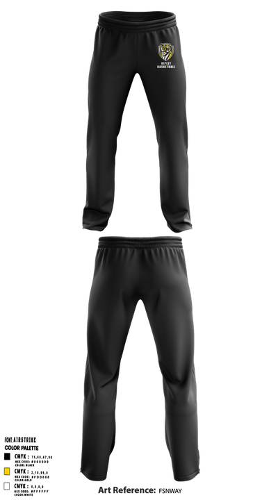 Ripley Middle School Basketball 22825718 Sweatpants - 2