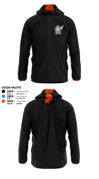 Windbreaker, Florida Yetis, Ice Hockey, Teamtime, Team time, sublimation, custom sports apparel, team uniforms, spirit wear, spiritwear, sports uniforms, custom shirts, team store, custom team store, fundraiser sports, apparel fundraiser