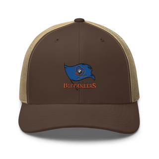 Branford Buccaneers 66316693 Retro Trucker Hat | Yupoong 6606