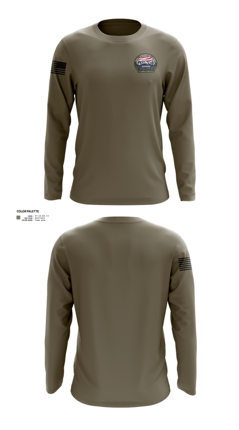 Long Sleeve Performance Shirt, 139th MP Batallion, Army, Teamtime, Team time, sublimation, custom sports apparel, team uniforms, spirit wear, spiritwear, sports uniforms, custom shirts, team store, custom team store, fundraiser sports, apparel fundraiser