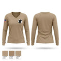 LEA-S 42311607 Women's Long Sleeve V-neck Shirt - 1