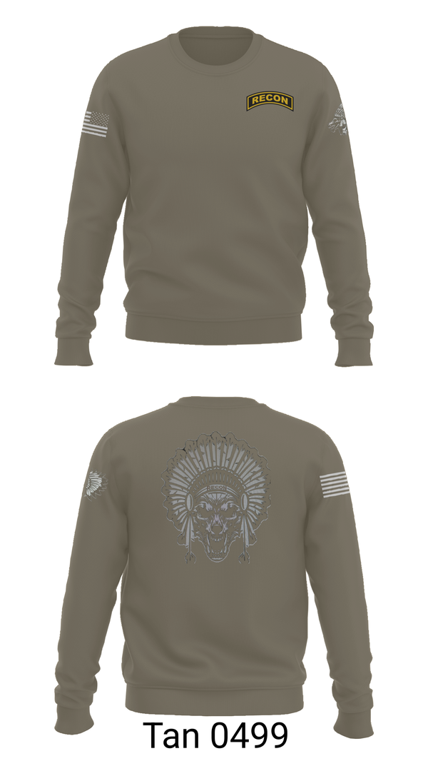 Crew Neck Sweatshirt, Scout plt HHT 3/278 ACR, , Teamtime, Team time, sublimation, custom sports apparel, team uniforms, spirit wear, spiritwear, sports uniforms, custom shirts, team store, custom team store, fundraiser sports, apparel fundraiser