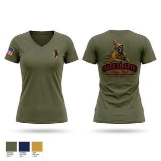 Womens Short Sleeve Vneck Shirt, SSGU, Police, Teamtime, Team time, sublimation, custom sports apparel, team uniforms, spirit wear, spiritwear, sports uniforms, custom shirts, team store, custom team store, fundraiser sports, apparel fundraiser