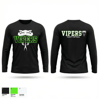 Long Sleeve Performance Shirt, Havasu Vipers, Baseball, Teamtime, Team time, sublimation, custom sports apparel, team uniforms, spirit wear, spiritwear, sports uniforms, custom shirts, team store, custom team store, fundraiser sports, apparel fundraiser