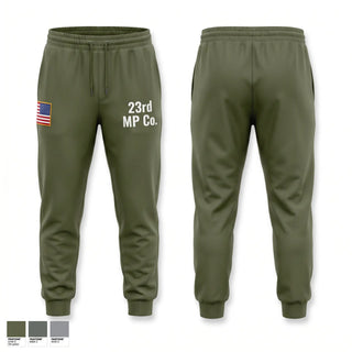 Sweatpants, 23rd MP Co, Army, Teamtime, Team time, sublimation, custom sports apparel, team uniforms, spirit wear, spiritwear, sports uniforms, custom shirts, team store, custom team store, fundraiser sports, apparel fundraiser