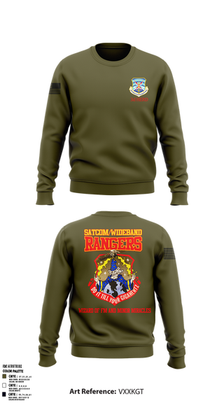 Crew Neck Sweatshirt, 3d Combat Communications Group, , Teamtime, Team time, sublimation, custom sports apparel, team uniforms, spirit wear, spiritwear, sports uniforms, custom shirts, team store, custom team store, fundraiser sports, apparel fundraiser