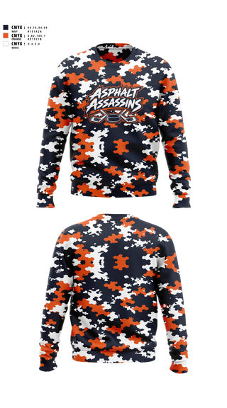 Crew Neck Sweatshirt, Renegades, Ice Hockey, Teamtime, Team time, sublimation, custom sports apparel, team uniforms, spirit wear, spiritwear, sports uniforms, custom shirts, team store, custom team store, fundraiser sports, apparel fundraiser