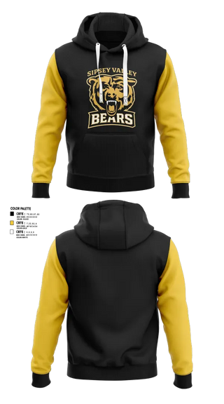 Hoodie, Sipsey Valley Bears, Baseball, Teamtime, Team time, sublimation, custom sports apparel, team uniforms, spirit wear, spiritwear, sports uniforms, custom shirts, team store, custom team store, fundraiser sports, apparel fundraiser