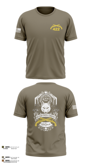 Short Sleeve Performance Shirt, 422nd Military Police Company, Army, Teamtime, Team time, sublimation, custom sports apparel, team uniforms, spirit wear, spiritwear, sports uniforms, custom shirts, team store, custom team store, fundraiser sports, apparel fundraiser