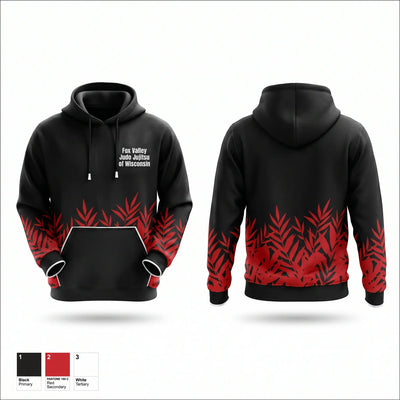 Fox Valley Judo & Jujitsu of Wisconsin 86951979 Hoodie - 2