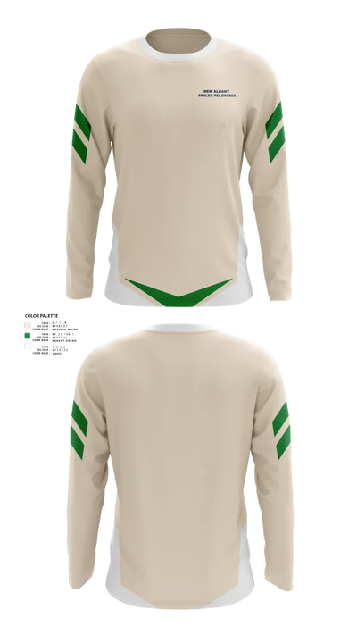 New Albany Smiles Pelotonia 82684756 Long Sleeve Performance Shirt 20