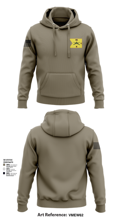E1-81 AR BDE 50665632 Hoodie - 103