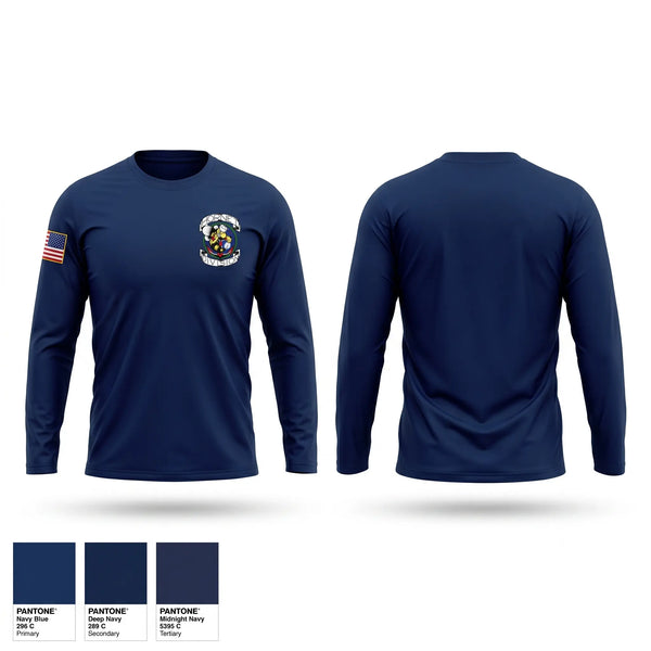 Long Sleeve Performance Shirt, Hornet Division, Navy, Teamtime, Team time, sublimation, custom sports apparel, team uniforms, spirit wear, spiritwear, sports uniforms, custom shirts, team store, custom team store, fundraiser sports, apparel fundraiser