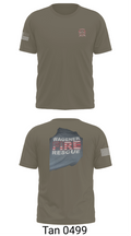 Wagener Fire Department 16386789 Old School Cotton Feel Shirt - 8