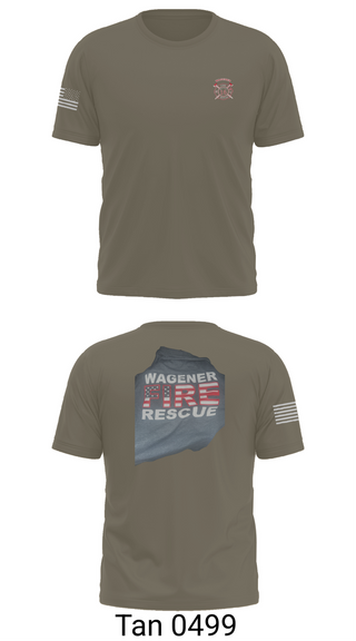 Old School Cotton Feel Shirt, Wagener Fire Department, Fire Department, Teamtime, Team time, sublimation, custom sports apparel, team uniforms, spirit wear, spiritwear, sports uniforms, custom shirts, team store, custom team store, fundraiser sports, apparel fundraiser