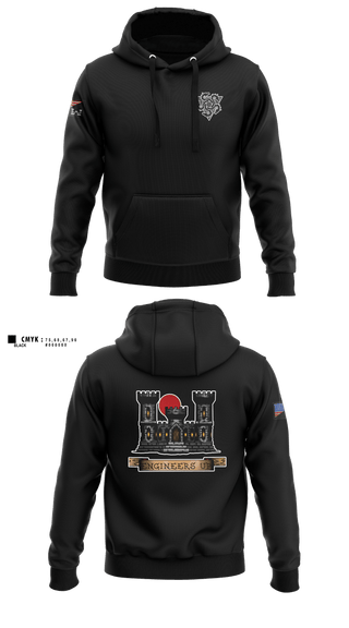 Hoodie, 100th MRBC, Army, Teamtime, Team time, sublimation, custom sports apparel, team uniforms, spirit wear, spiritwear, sports uniforms, custom shirts, team store, custom team store, fundraiser sports, apparel fundraiser
