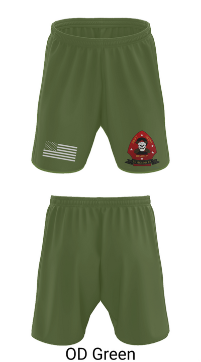 2nd Recon Battalion 77631825 Athletic Shorts With Pockets - 49