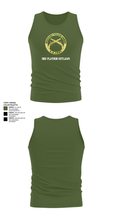 3RD PLATOON OUTLAWS Tank Top - 59