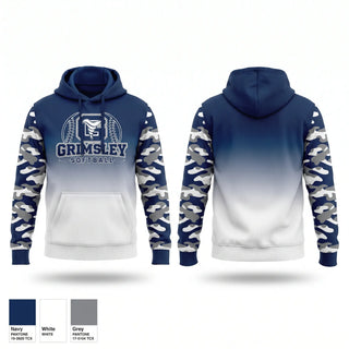 Hoodie, GRIMSLEY HIGH SCHOOL, Softball, Teamtime, Team time, sublimation, custom sports apparel, team uniforms, spirit wear, spiritwear, sports uniforms, custom shirts, team store, custom team store, fundraiser sports, apparel fundraiser