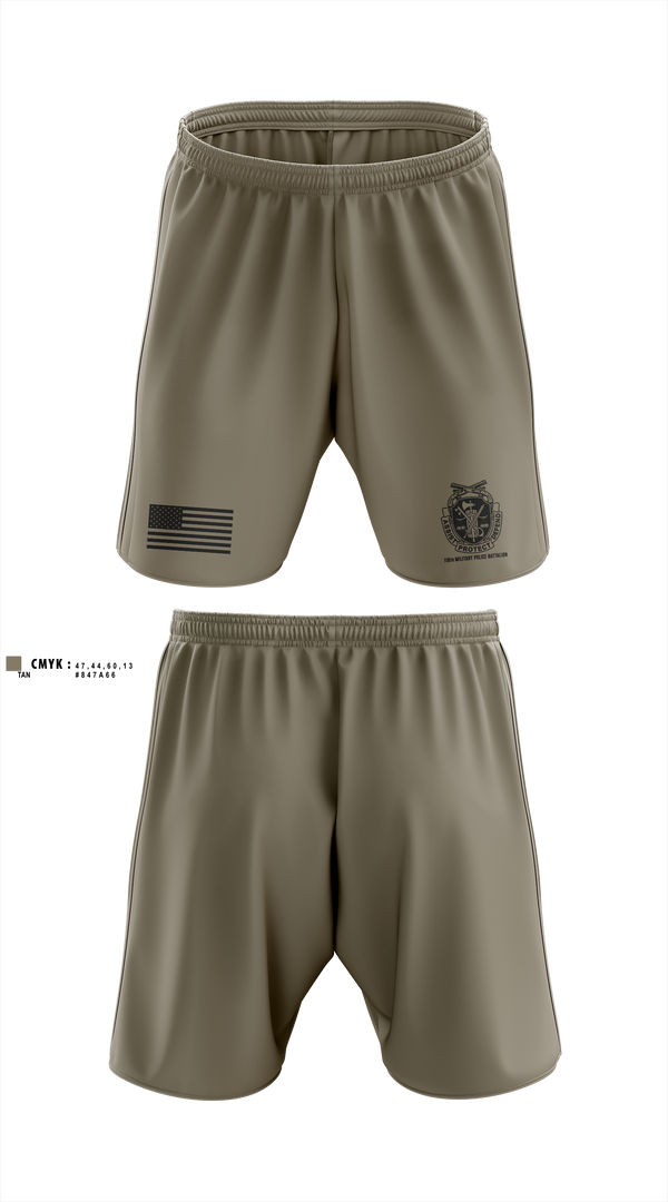 Athletic Shorts With Pockets, 118th Military Police Battalion, National Guard, Teamtime, Team time, sublimation, custom sports apparel, team uniforms, spirit wear, spiritwear, sports uniforms, custom shirts, team store, custom team store, fundraiser sports, apparel fundraiser