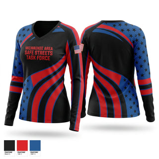 Old School Cotton Feel Shirt, Milwaukee Area Safe Streets Task Force, Police, Teamtime, Team time, sublimation, custom sports apparel, team uniforms, spirit wear, spiritwear, sports uniforms, custom shirts, team store, custom team store, fundraiser sports, apparel fundraiser