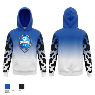 Hoodie, Score FC, Women's Soccer, Teamtime, Team time, sublimation, custom sports apparel, team uniforms, spirit wear, spiritwear, sports uniforms, custom shirts, team store, custom team store, fundraiser sports, apparel fundraiser