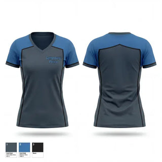 Womens Short Sleeve Vneck Shirt, Gettysburg Police, Police, Teamtime, Team time, sublimation, custom sports apparel, team uniforms, spirit wear, spiritwear, sports uniforms, custom shirts, team store, custom team store, fundraiser sports, apparel fundraiser
