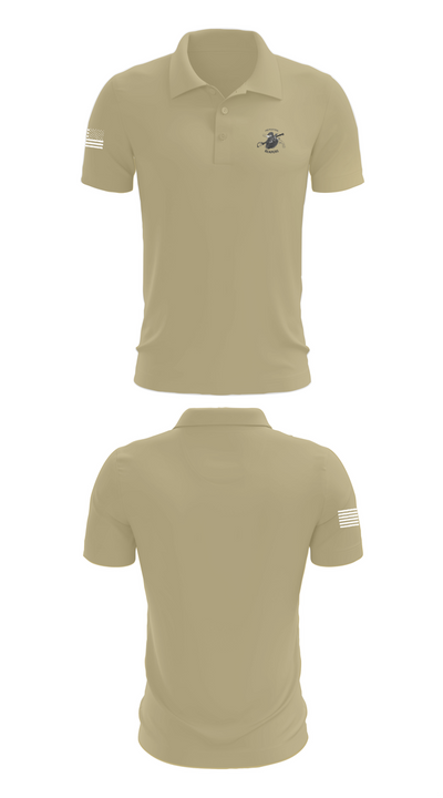 984 MP CO 2nd Platoon 84449654 Short Sleeve Performance Polo - 87