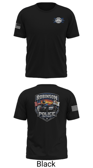 Old School Cotton Feel Shirt, Robinson Police Department, Police, Teamtime, Team time, sublimation, custom sports apparel, team uniforms, spirit wear, spiritwear, sports uniforms, custom shirts, team store, custom team store, fundraiser sports, apparel fundraiser