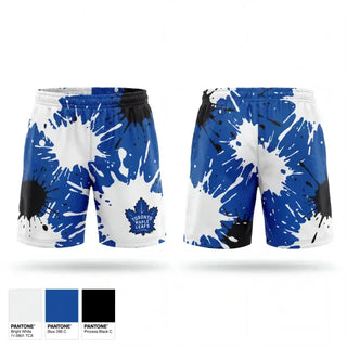 Athletic Shorts With Pockets, Leafs, Ice Hockey, Teamtime, Team time, sublimation, custom sports apparel, team uniforms, spirit wear, spiritwear, sports uniforms, custom shirts, team store, custom team store, fundraiser sports, apparel fundraiser