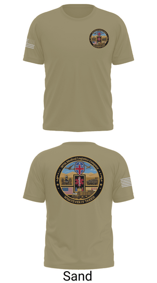Short Sleeve Performance Shirt, 387th Medical Logistics Company, Army, Teamtime, Team time, sublimation, custom sports apparel, team uniforms, spirit wear, spiritwear, sports uniforms, custom shirts, team store, custom team store, fundraiser sports, apparel fundraiser