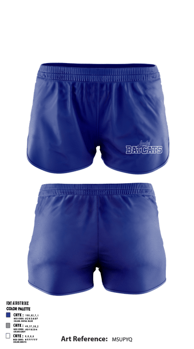 Lady BatCats 2560030 Women's Shorts - 1
