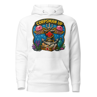 Unisex Hoodie - 1 - White