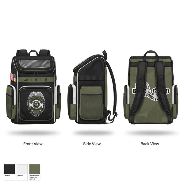 Gear Bag, KYDOC, Police, Teamtime, Team time, sublimation, custom sports apparel, team uniforms, spirit wear, spiritwear, sports uniforms, custom shirts, team store, custom team store, fundraiser sports, apparel fundraiser