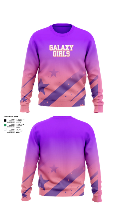Galaxy Girls 77808438 Crew Neck Sweatshirt - 21