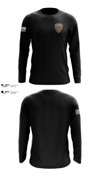 Long Sleeve Performance Shirt, Ohkay Owingeh police, Police, Teamtime, Team time, sublimation, custom sports apparel, team uniforms, spirit wear, spiritwear, sports uniforms, custom shirts, team store, custom team store, fundraiser sports, apparel fundraiser