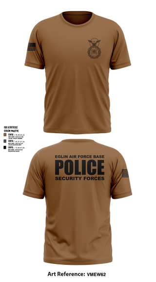 Old School Cotton Feel Shirt, 96 SFS / Eglin Police, Air Force, Teamtime, Team time, sublimation, custom sports apparel, team uniforms, spirit wear, spiritwear, sports uniforms, custom shirts, team store, custom team store, fundraiser sports, apparel fundraiser