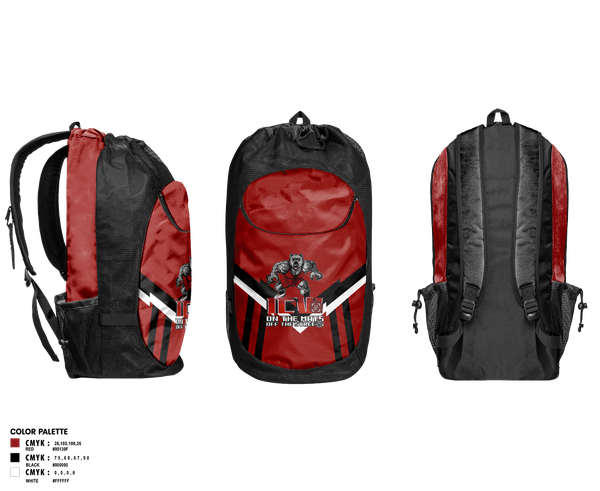 Gear Bag, Inner City Wrestling, Wrestling, Teamtime, Team time, sublimation, custom sports apparel, team uniforms, spirit wear, spiritwear, sports uniforms, custom shirts, team store, custom team store, fundraiser sports, apparel fundraiser