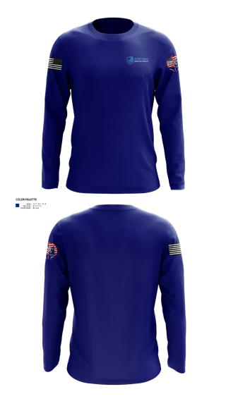 Long Sleeve Performance Shirt, Elkader Police Department, Police, Teamtime, Team time, sublimation, custom sports apparel, team uniforms, spirit wear, spiritwear, sports uniforms, custom shirts, team store, custom team store, fundraiser sports, apparel fundraiser