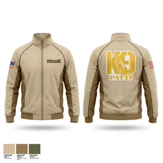 Windbreaker, University of Delaware Police Department-K9 Patti, Police, Teamtime, Team time, sublimation, custom sports apparel, team uniforms, spirit wear, spiritwear, sports uniforms, custom shirts, team store, custom team store, fundraiser sports, apparel fundraiser