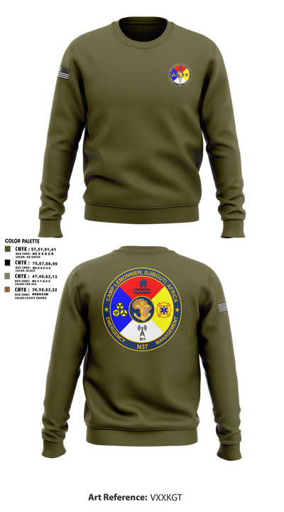 CLDJ N37 93741112 Crew Neck Sweatshirt - 1