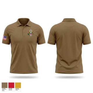 Short Sleeve Performance Polo, Crusaders, Army, Teamtime, Team time, sublimation, custom sports apparel, team uniforms, spirit wear, spiritwear, sports uniforms, custom shirts, team store, custom team store, fundraiser sports, apparel fundraiser