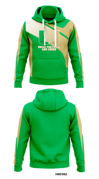 Hoodie, Brick Football & Cheer, Football, Teamtime, Team time, sublimation, custom sports apparel, team uniforms, spirit wear, spiritwear, sports uniforms, custom shirts, team store, custom team store, fundraiser sports, apparel fundraiser