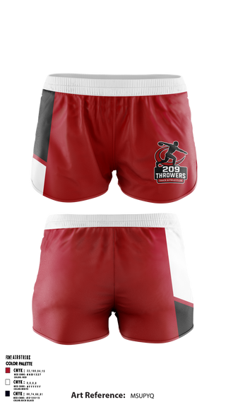 Track Shorts, 209Throwers, Track & Field, Teamtime, Team time, sublimation, custom sports apparel, team uniforms, spirit wear, spiritwear, sports uniforms, custom shirts, team store, custom team store, fundraiser sports, apparel fundraiser