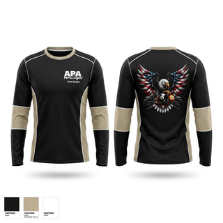 Long Sleeve Performance Shirt, First Coast APA, Golf, Teamtime, Team time, sublimation, custom sports apparel, team uniforms, spirit wear, spiritwear, sports uniforms, custom shirts, team store, custom team store, fundraiser sports, apparel fundraiser