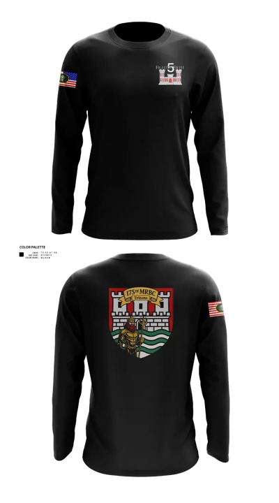 175th MRBC 2368764 Long Sleeve Performance Shirt 21