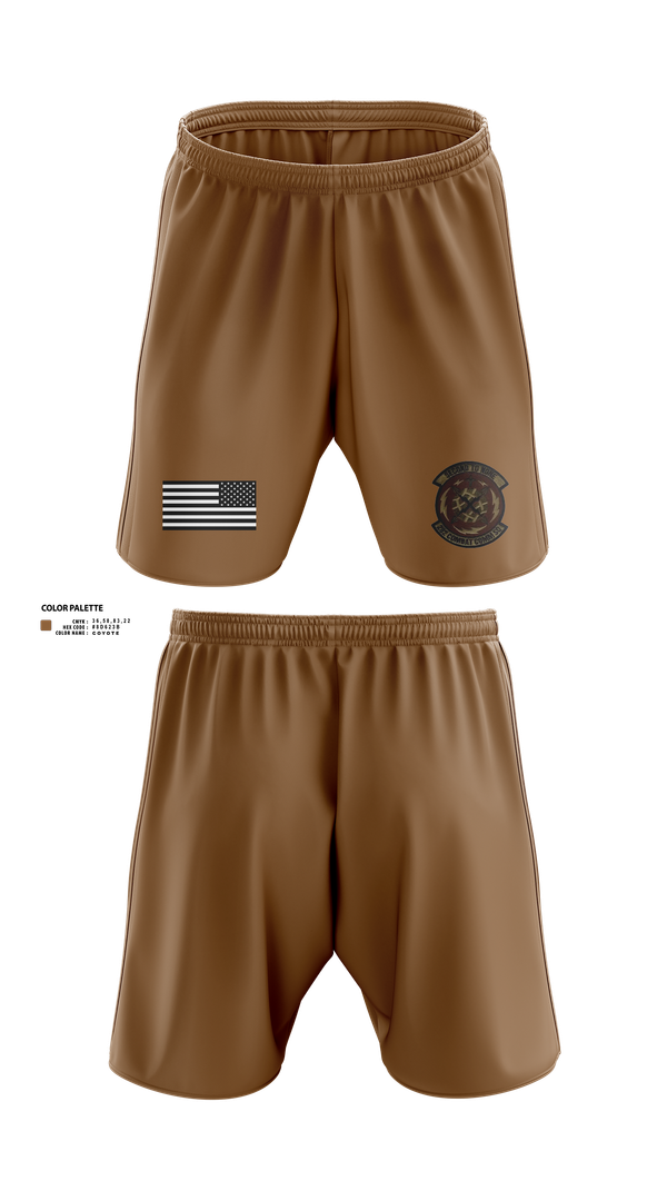 Athletic Shorts With Pockets, 282nd Combat Communications Squadron, , Teamtime, Team time, sublimation, custom sports apparel, team uniforms, spirit wear, spiritwear, sports uniforms, custom shirts, team store, custom team store, fundraiser sports, apparel fundraiser