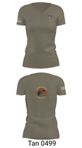 Cooper River Crab Bandits 83296088 Women's Short Sleeve V-neck Shirt - 65